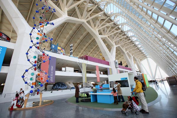 Cosa vedere a valencia: la città delle arti e delle scienze ... Citta delle arti e delle scienze di valencia